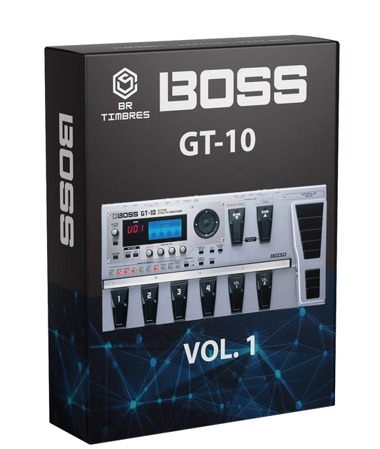 Tones, Effects and Patches for BOSS GT-10 Pedalboard Presets Vol. 1