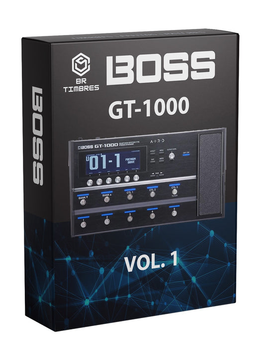 Tones, Effects and Patches for BOSS GT-1000 Pedalboard Presets Vol. 1