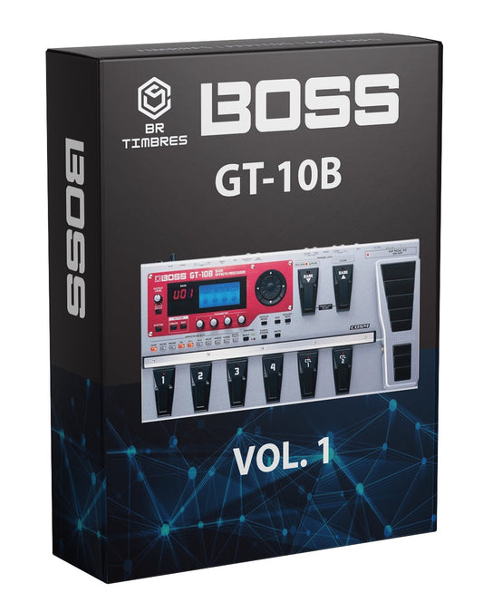 Tones, Effects and Patches for BOSS GT-10B Pedalboard Presets Vol. 1