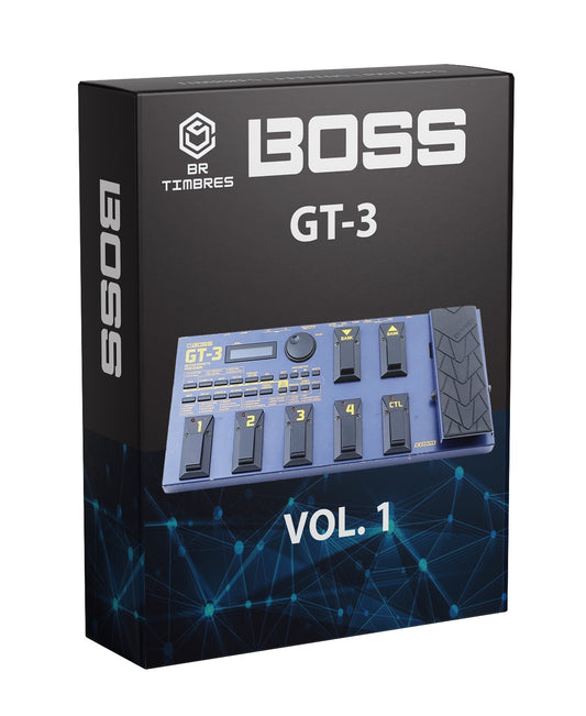 Tones, Effects and Patches for BOSS GT-3 Pedalboard Presets Vol. 1