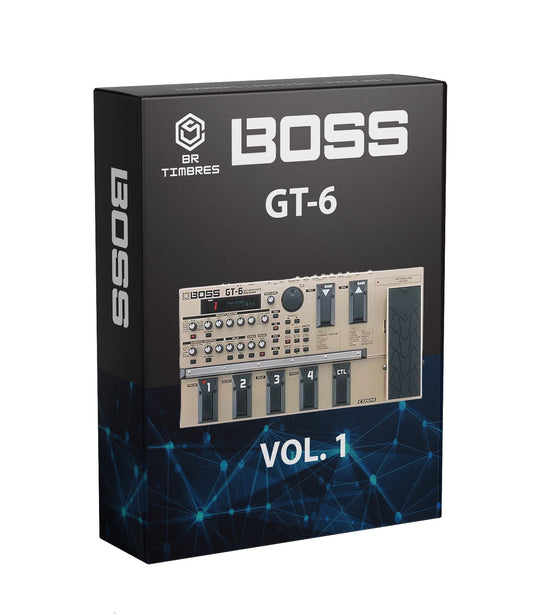 Tones, Effects and Patches for BOSS GT-6 Pedalboard Presets Vol. 1