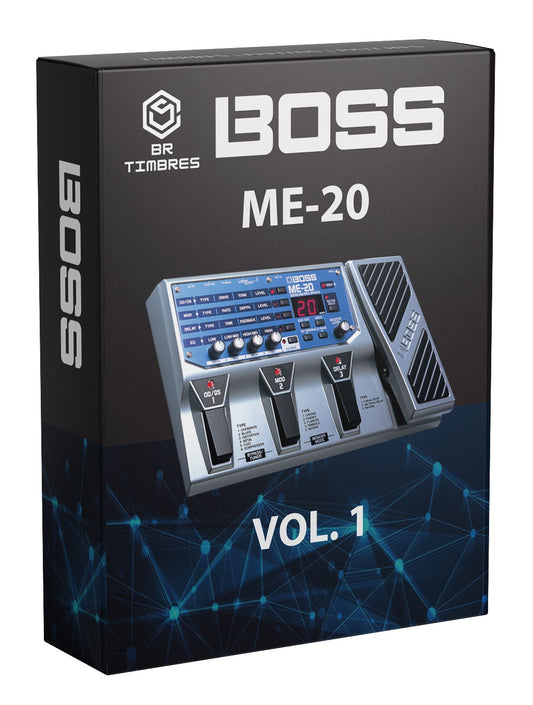 Tones, Effects and Patches for BOSS ME-20 Pedalboard Presets Vol. 1