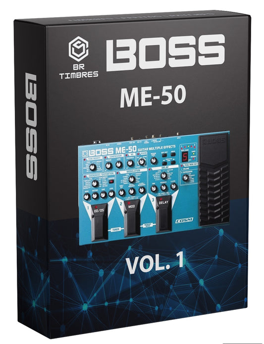 Tones, Effects and Patches for BOSS ME-50 Pedalboard Presets Vol. 1