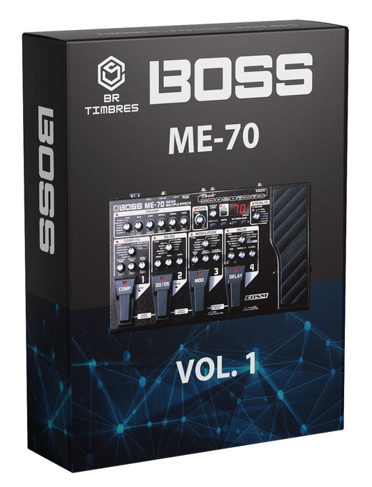 Tones, Effects and Patches for BOSS ME-70 Pedalboard Presets Vol. 1
