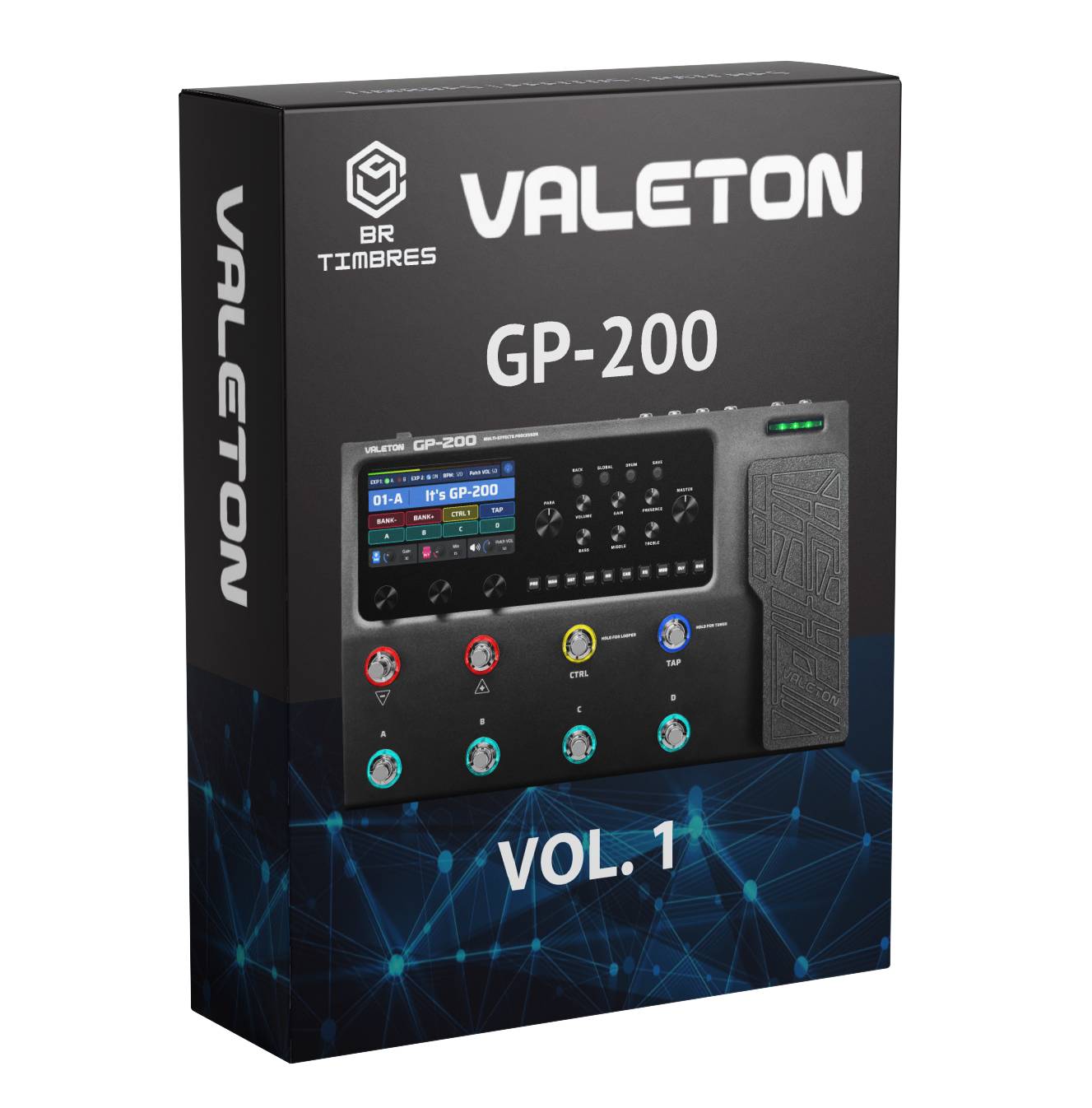 Tones, Effects and Patches for VALETON GP-200 Pedalboard Presets Vol. 1