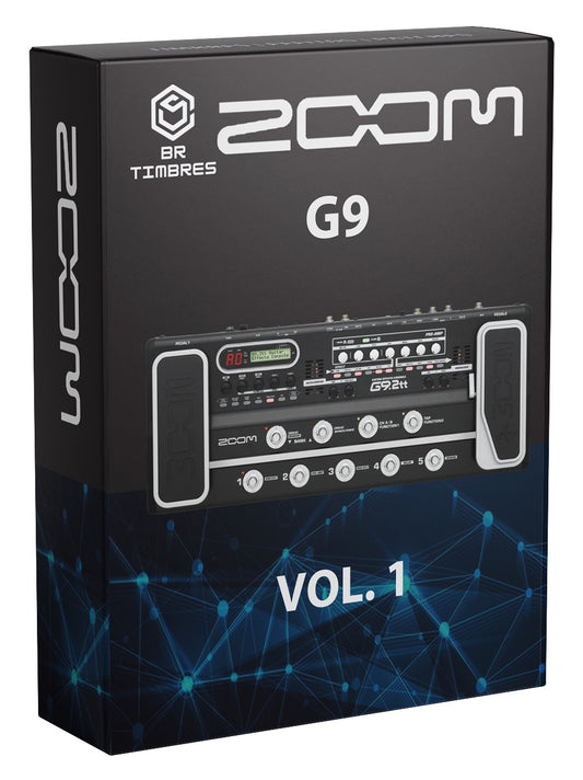 Tones, Effects and Patches for ZOOM G9.2tt Pedalboard Presets Vol. 1