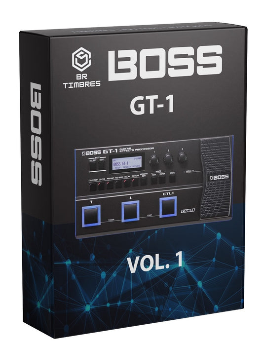 Tones, Effects and Patches for BOSS GT-1 Pedalboard Presets Vol. 1