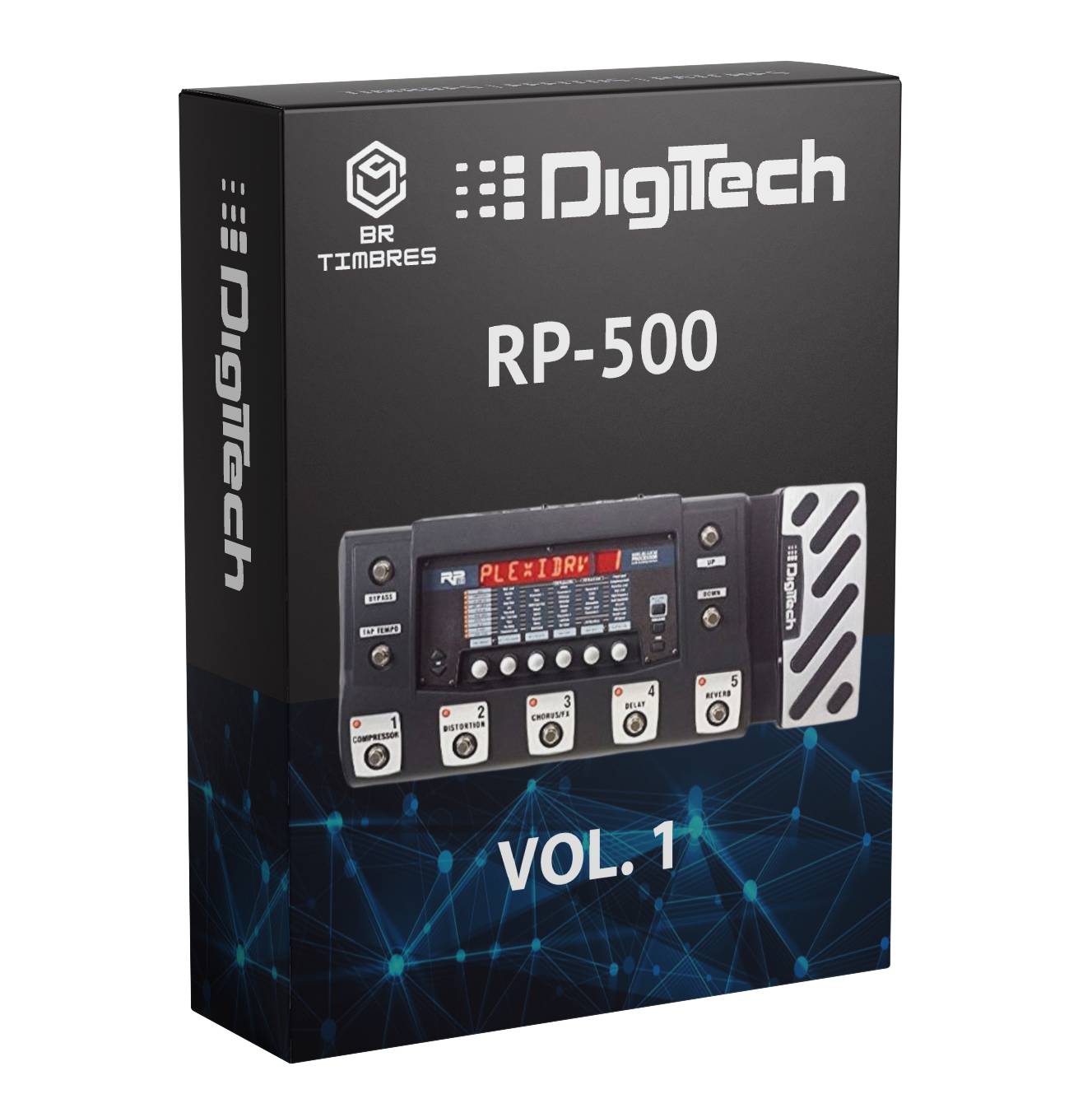 Tones, Effects and Patches for DIGITECH RP-500 Pedalboard Presets Vol. 1
