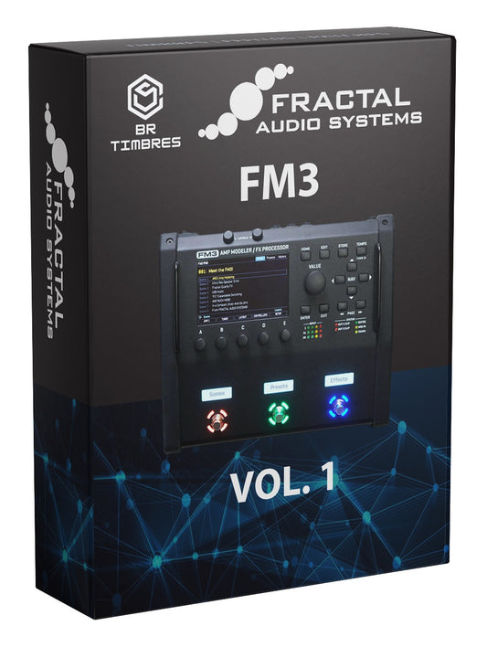 Tones, Effects and Patches for FRACTAL FM3 Pedalboard Presets Vol. 1