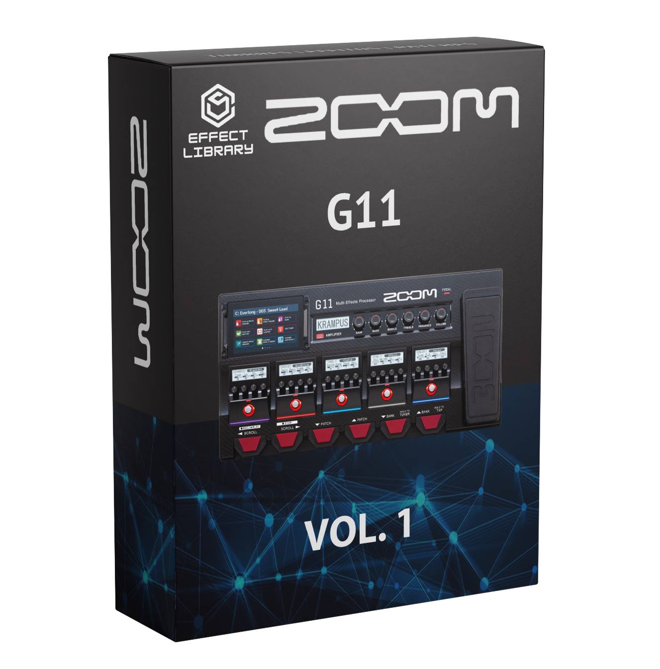 Tones, Effects and Patches for ZOOM G11 Pedalboard Presets Vol. 1