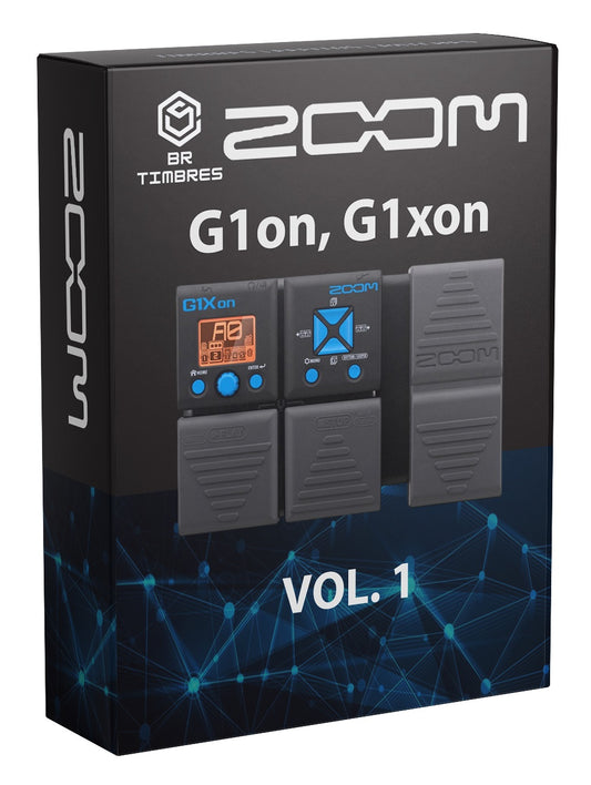Tones, Effects and Patches for ZOOM G1on, G1Xon Pedalboard Presets Vol. 1