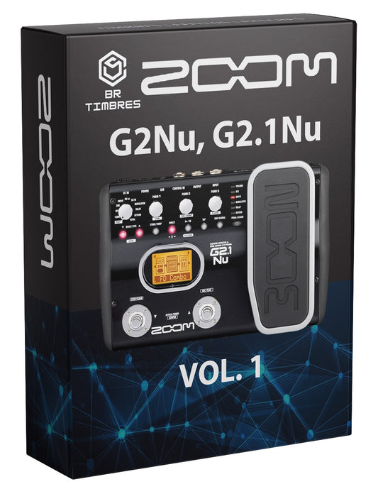 Tones, Effects and Patches for ZOOM G2Nu, G2.1Nu Pedalboard Presets Vol. 1