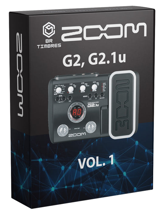 Tones, Effects and Patches for ZOOM G2, G2.1U Pedalboard Presets Vol. 1